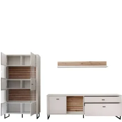 Wohnwandmöbel-Set modern - Varzino (dreiteilig) Wohnwände