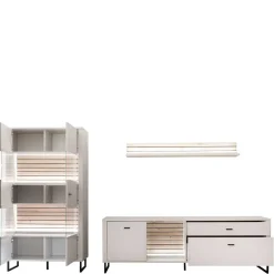 Wohnwandmöbel-Set modern - Varzino (dreiteilig) Wohnwände