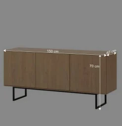 Best Wohnwandschränke Set - Jaskin (dreiteilig) Wohnwände