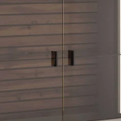 Discount Wohnzimmer Anbauwand in Grau - Teorina (dreiteilig) Wohnwände