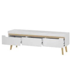 Wohnzimmer Anbauwand Möbel Kombi - Ginko (dreiteilig) Wohnwände