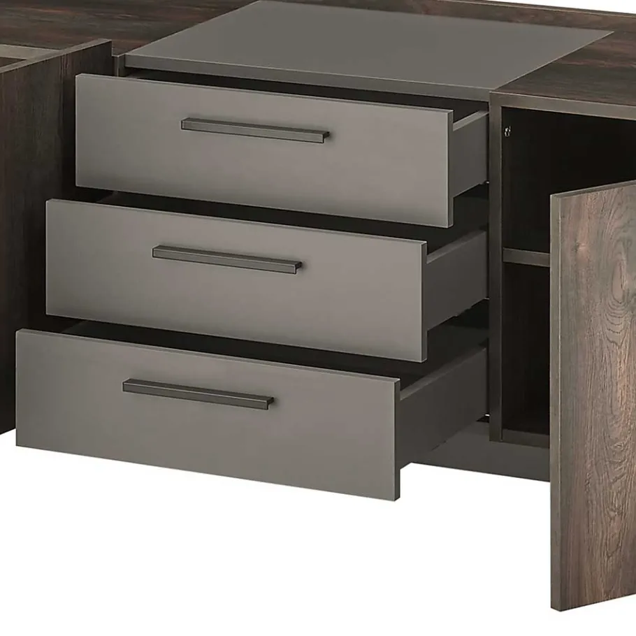 Sale Wohnzimmer Anbauwand Möbel-Kombi - Mundo (dreiteilig) Wohnwände