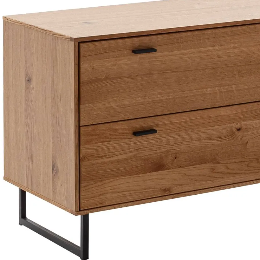 Discount Wohnzimmer Anbauwand mit LED Beleuchtung - Drinidad (dreiteilig) Wohnwände