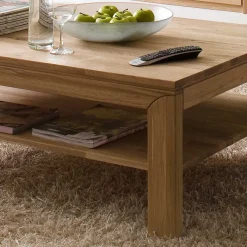 New Wohnzimmer Couchtisch Croconia aus Wildeiche Massivholz Tische