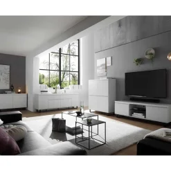 Wohnzimmer Kommoden Set modern - Atela (vierteilig) Wohnwände