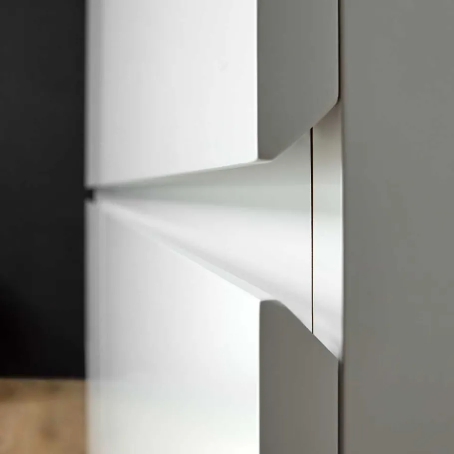 Wohnzimmer Kommoden Set modern - Atela (vierteilig) Wohnwände