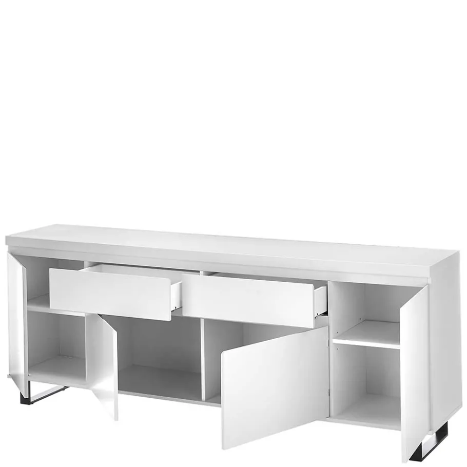 Wohnzimmer Kommoden Set modern - Atela (vierteilig) Wohnwände