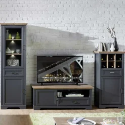 Wohnzimmer Landhaus Möbel Kombi - Thumbs (dreiteilig) Wohnwände