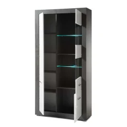 New Wohnzimmer Möbel Kombi zweifarbig - Istensa (vierteilig) Wohnwände