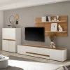 New Wohnzimmer Möbelset für Wand TV - Nonessia (dreiteilig) Wohnwände