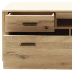 Discount Wohnzimmer Möbelset in Asteiche Hell - Jevedaz (dreiteilig) Wohnwände