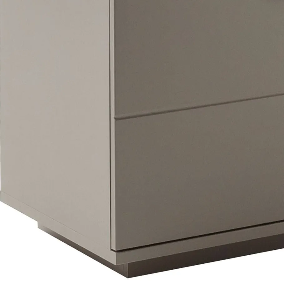 Sale Wohnzimmer Möbelset in Grau - Teorina (dreiteilig) Wohnwände