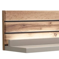 Sale Wohnzimmer Möbelset in Grau - Teorina (dreiteilig) Wohnwände