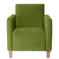 Wohnzimmer Polstersessel in Oliv Grün - Younger Sessel