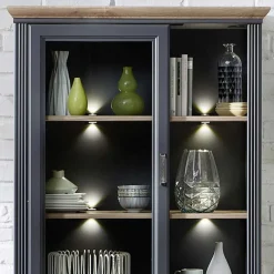 Discount Wohnzimmer Schrankmöbel Kombi - Thumbs (dreiteilig) Wohnwände