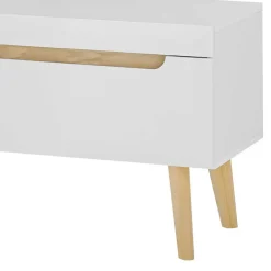 Sale Wohnzimmer Schrankset im Skandi Design - Ginko (vierteilig) Wohnwände