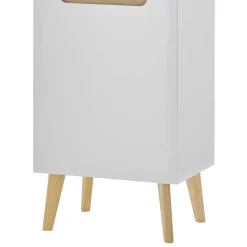 Sale Wohnzimmer Schrankset im Skandi Design - Ginko (vierteilig) Wohnwände