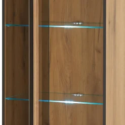 Online Wohnzimmer Schrankvitrinen & Wandboard - Brocus (vierteilig) Wohnwände