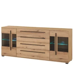 Online Wohnzimmer Schrankvitrinen & Wandboard - Brocus (vierteilig) Wohnwände