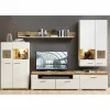 Hot Wohnzimmer Schrankwand Lisepio mit Beleuchtung (fünfteilig) Wohnwände