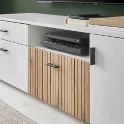 Hot Wohnzimmer Schränke & Regal Set - Nenaloro (vierteilig) Wohnwände