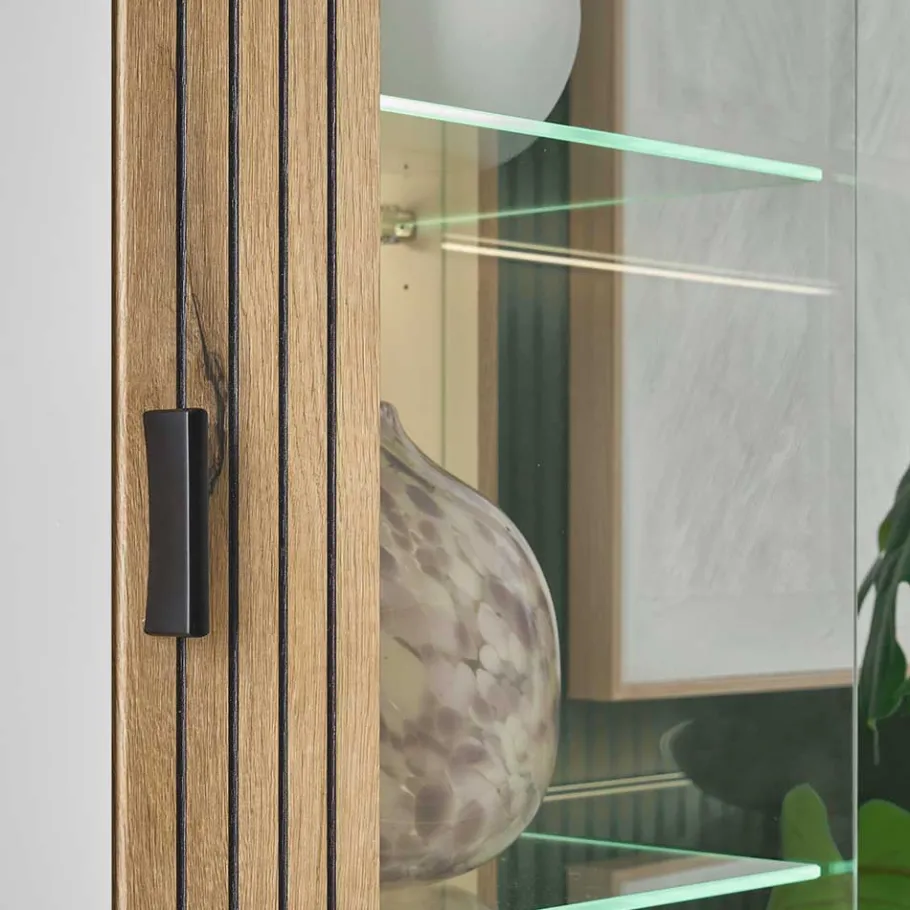 Hot Wohnzimmer Schränke & Regal Set - Nenaloro (vierteilig) Wohnwände