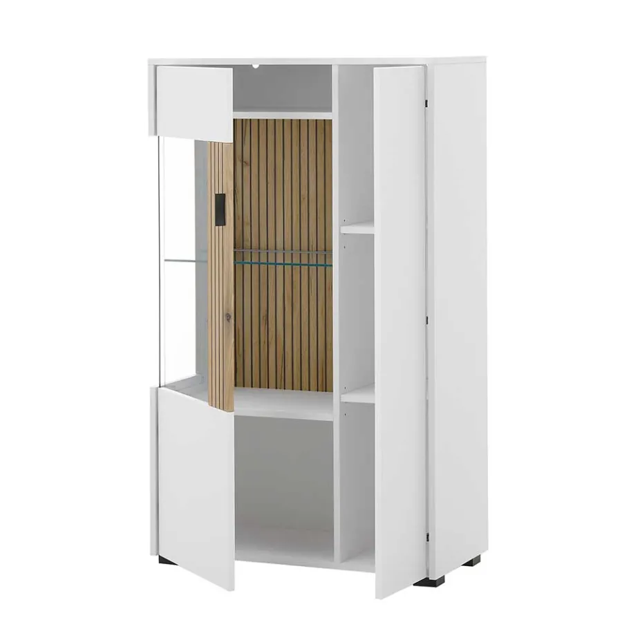 Hot Wohnzimmer Schränke & Regal Set - Nenaloro (vierteilig) Wohnwände