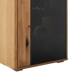 Sale Wohnzimmer Schränke aus Wildeiche & Metall - Flacona (dreiteilig) Wohnwände