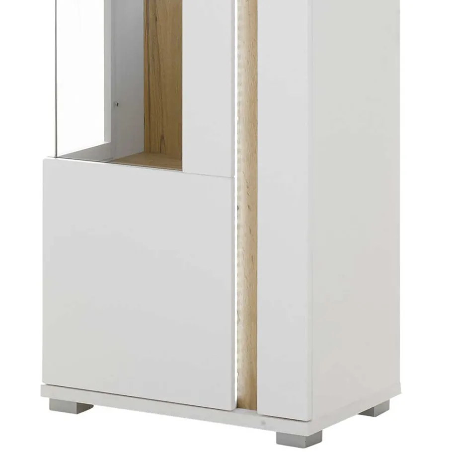 Outlet Wohnzimmer Schränke und Wandboard - Racelyn (vierteilig) Wohnwände