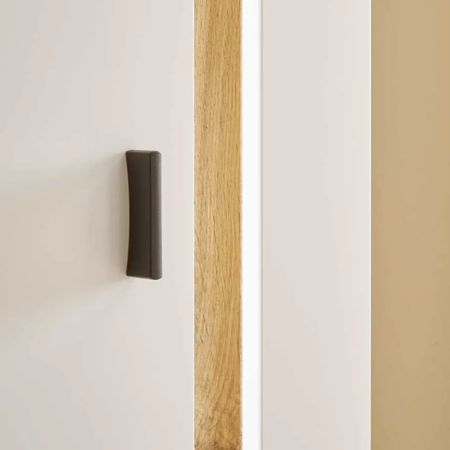 Outlet Wohnzimmer Schränke und Wandboard - Racelyn (vierteilig) Wohnwände