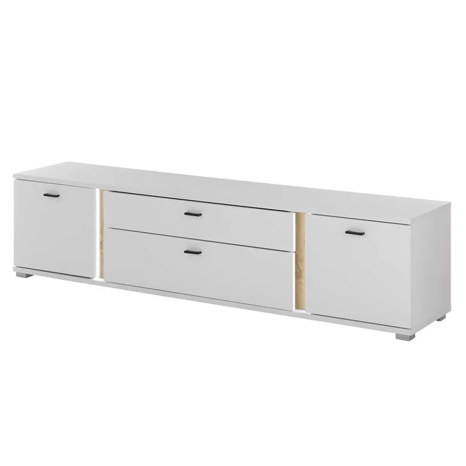 Outlet Wohnzimmer Schränke und Wandboard - Racelyn (vierteilig) Wohnwände