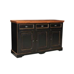 Outlet Wohnzimmer Sideboard Sentiments in Schwarz Sideboards