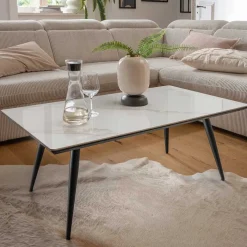 Online Wohnzimmer Sofatisch aus Keramik Marmor Optik - Havanna Tische