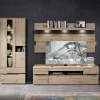 New Wohnzimmer TV Anbauwand in Wildeiche - Kuetra (dreiteilig) Wohnwände