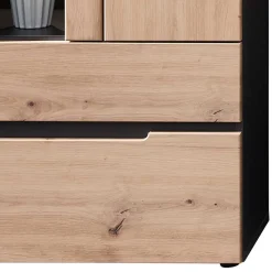 New Wohnzimmer TV Anbauwand in Wildeiche - Kuetra (dreiteilig) Wohnwände