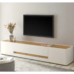 New Wohnzimmer Wandregal & TV Board - Nonessia (zweiteilig) Wohnwände