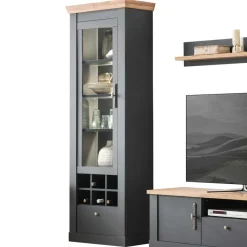 Online Wohnzimmer Wohnwand - Landhaus modern - Lionel (vierteilig) Wohnwände