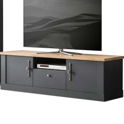 Online Wohnzimmer Wohnwand - Landhaus modern - Lionel (vierteilig) Wohnwände