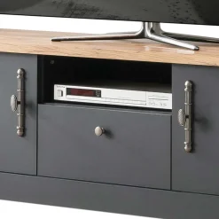 Online Wohnzimmer Wohnwand - Landhaus modern - Lionel (vierteilig) Wohnwände