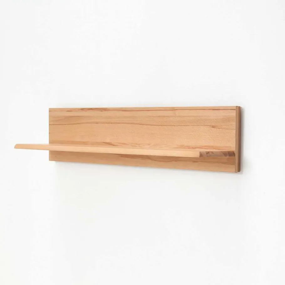 Clearance Wohnzimmer Wohnwand Athias aus Kernbuche (vierteilig) Wohnwände