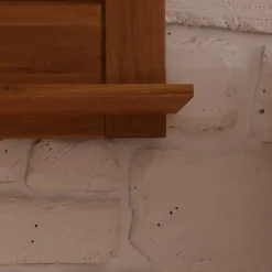 Discount Wohnzimmer Wohnwand Ladressa aus Wildeiche geölt und gewachst (vierteilig) Wohnwände