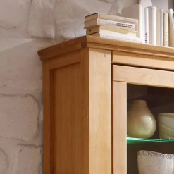 Discount Wohnzimmer Wohnwand Ladressa aus Wildeiche geölt und gewachst (vierteilig) Wohnwände