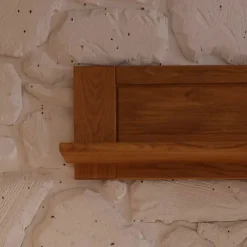 Discount Wohnzimmer Wohnwand Ladressa aus Wildeiche geölt und gewachst (vierteilig) Wohnwände