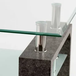 Outlet Wohnzimmer-Glastisch in modernem Design - Arthus Tische