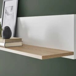 Outlet Wohnzimmermöbel Kombi zweifarbig - Nenaloro (dreiteilig) Wohnwände