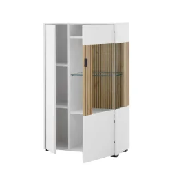 Hot Wohnzimmermöbel Set zweifarbig - Nenaloro (fünfteilig) Wohnwände