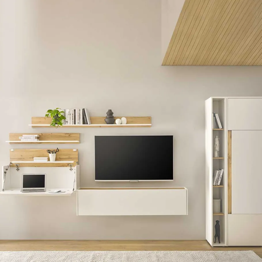 Sale Wohnzimmerschränke & Regale Kombi - Nonessia (sechsteilig) Wohnwände