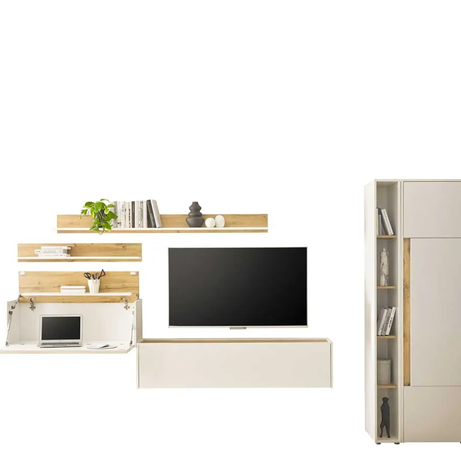 Sale Wohnzimmerschränke & Regale Kombi - Nonessia (sechsteilig) Wohnwände