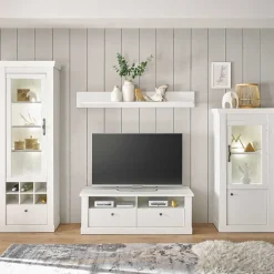 Discount Wohnzimmerschränke & Wandboard Set - Liancos (vierteilig) Wohnwände