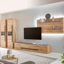 Hot Wohnzimmerschränke und Paneel Set - Colomania (vierteilig) Wohnwände